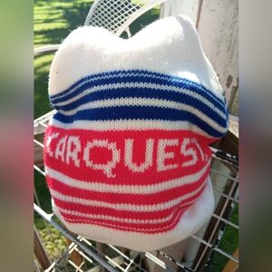 VINTAGE Striped Knit Beanie